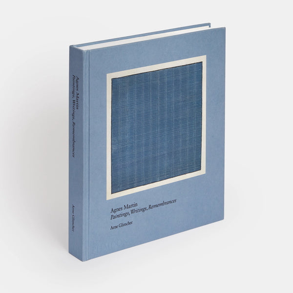 Shop Zung Blue book with Agnes Martin artwork on the cover
