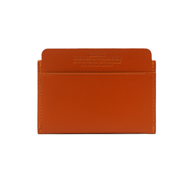 Shop Zung Monogram Leather | Card Holder