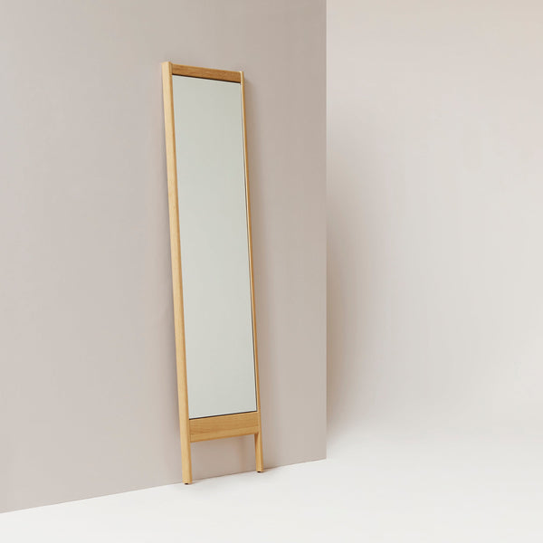 Shop Zung Form & Refine A Line Mirror, Oak