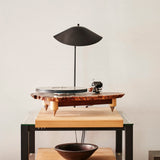 Alejandro Alcocer's handmade turntable photographed in Shop Zung