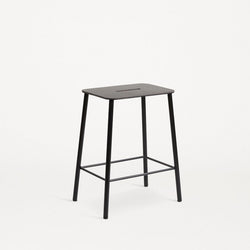 Frama | Adam Stool | Black | Black Leather