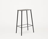 Frama | Adam Stool | Black | Black Leather