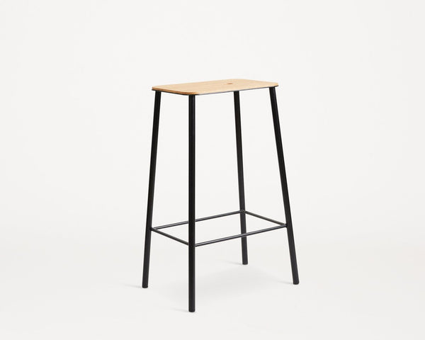 Shop Zung Frama | Adam Stool | Black | Oak