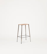 Frama | Adam Stool | Natural Leather | Raw Steel