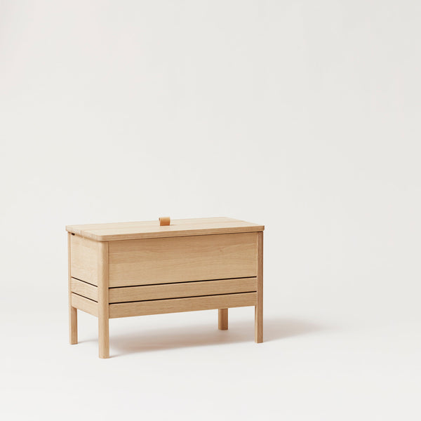 Shop Zung Form & Refine A Line Storage Bench 68, White Oak