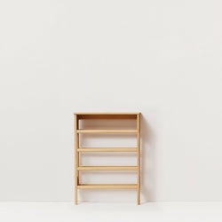 Form & Refine A Line Shoe Rack 72, Oak