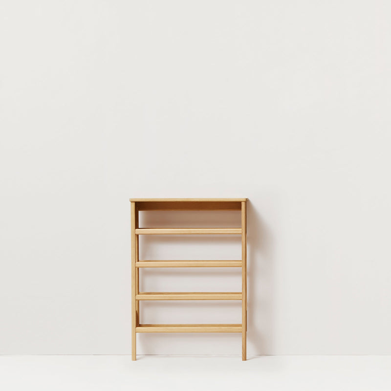 Form & Refine A Line Shoe Rack 72, Oak
