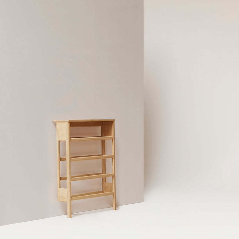 Form & Refine A Line Shoe Rack 72, Oak