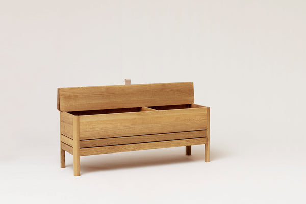 Shop Zung Form & Refine A Line Storage Bench 111, Oak