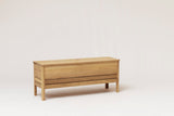 Form & Refine A Line Storage Bench 111, Oak