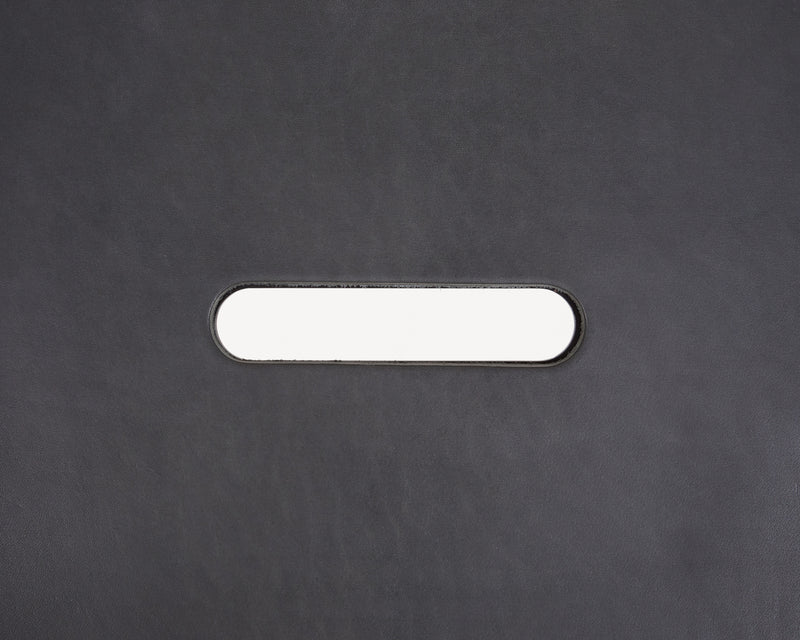 Frama | Adam Stool | Black | Black Leather