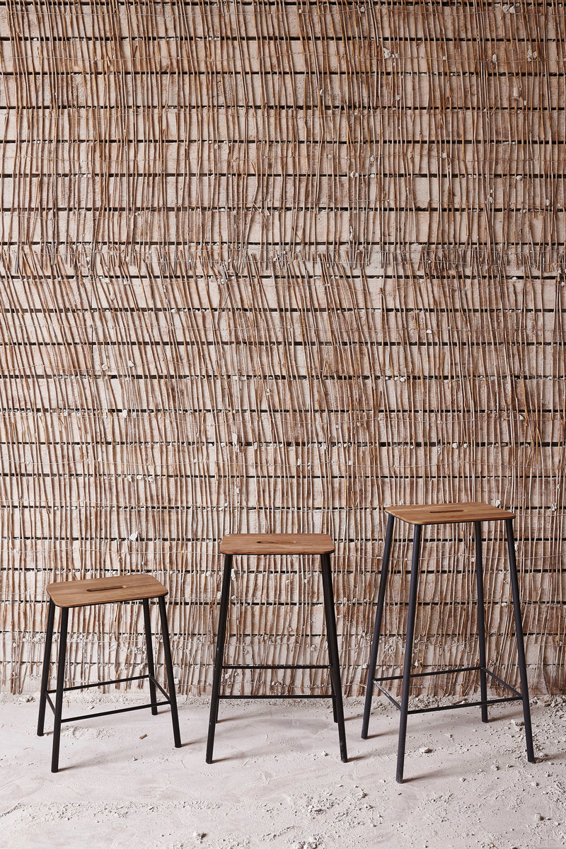 Frama | Adam Stool | Black | Oak