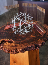 Homage to Four Friends: Buckminster Fuller, Isamu Noguchi, George Nakashima, and Harry Bertoia | Complete Piece