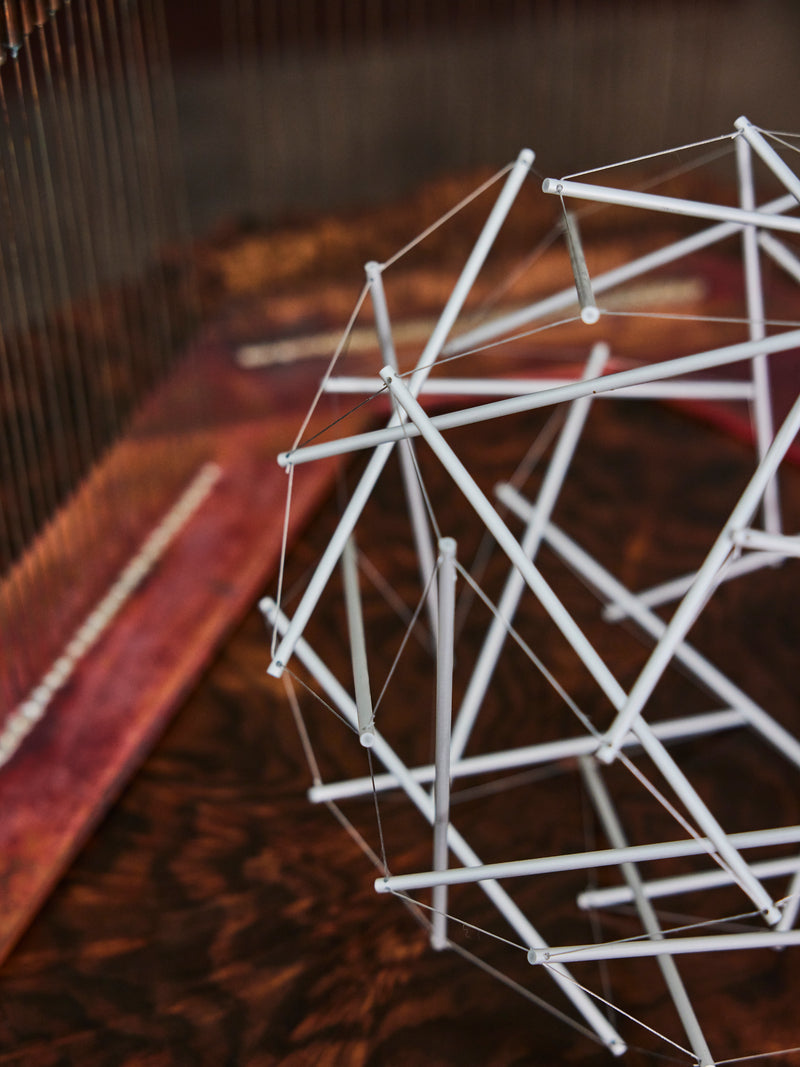 Homage to Four Friends | Buckminster Fuller Geodesic Tensegrity Sphere