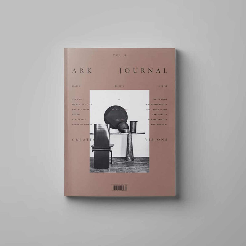 Cover of Ark Journal Volume 2 in taupe